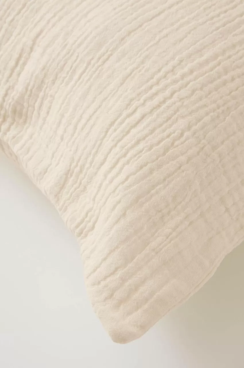 Barnsängkläder*Jotex LILIA MINI örngott 55x35 Cm - Ekologisk Linnebeige