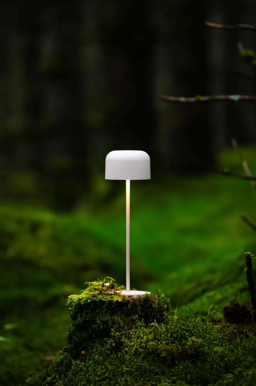Utebelysning | Utebelysning*Jotex LILLE Bordslampa Uppladdningsbar Utomhus Vit