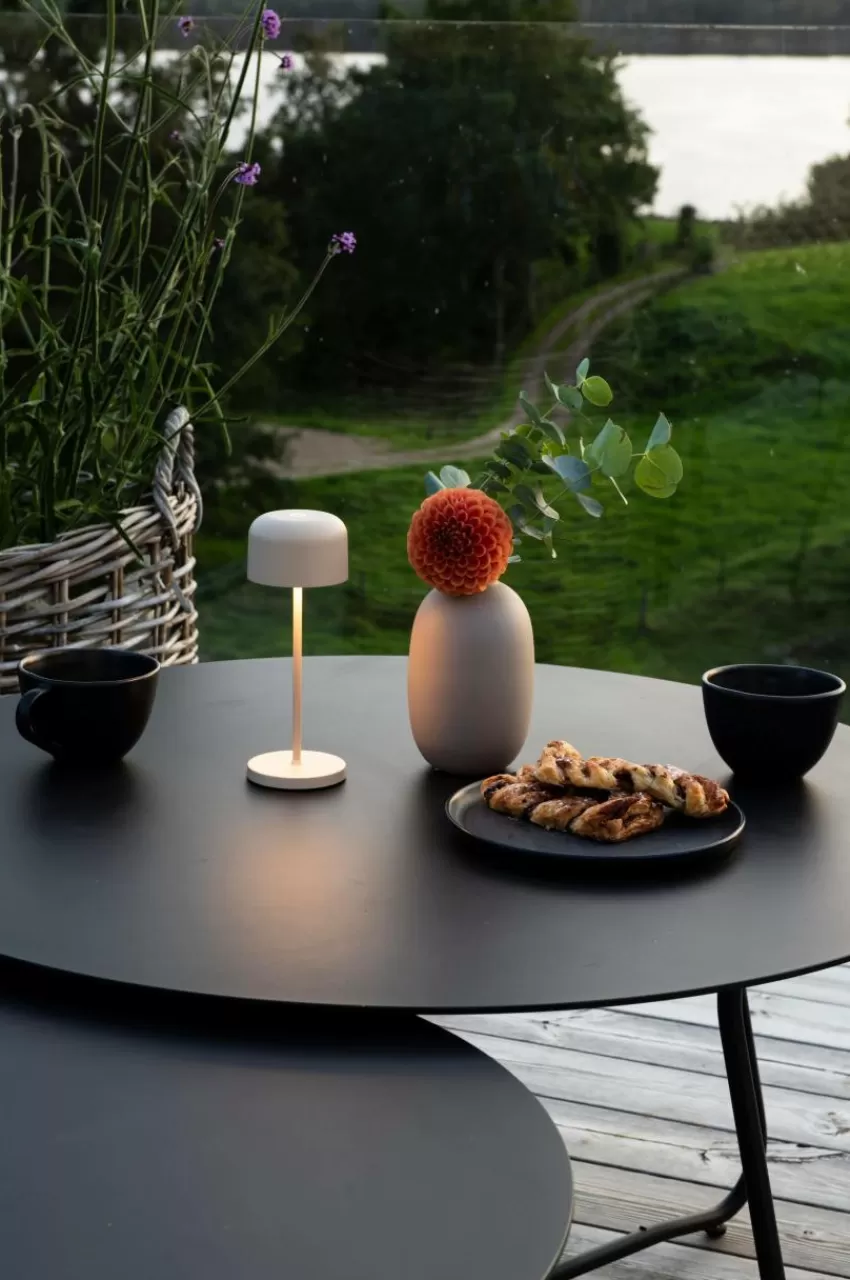 Utebelysning | Utebelysning*Jotex LILLE MINI Bordslampa Uppladdningsbar Utomhus Sand