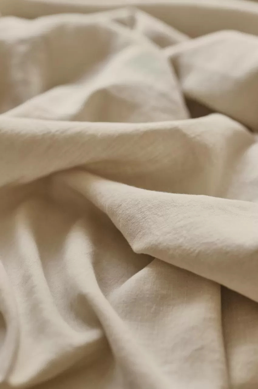 Gardinkappor | Linnegardiner*Jotex LINA Cafégardin Linnemix Linnebeige