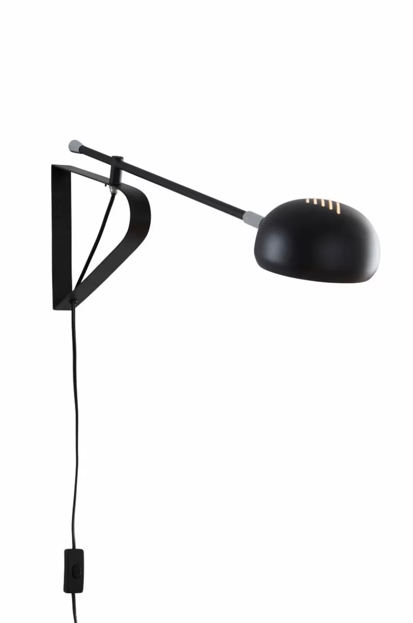 Vägglampor*Jotex LINCON Vägglampa Mattsvart