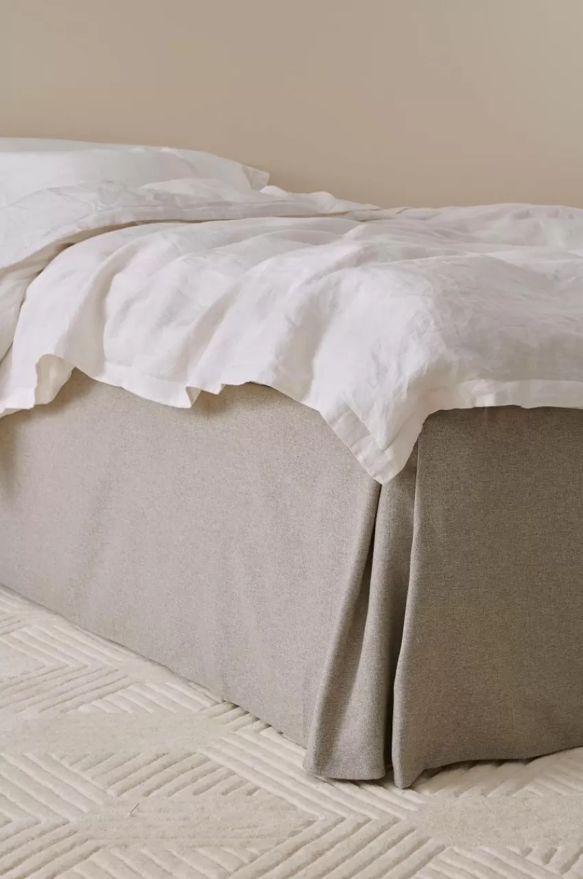 Sängkappor*Jotex LINDEN Sängkappa 45 Cm Ljusgrå