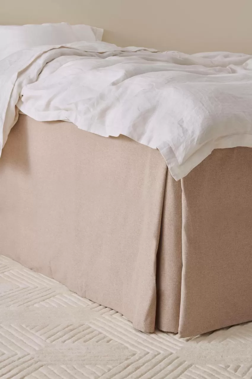 Sängkappor*Jotex LINDEN Sängkappa 60 Cm Linnebeige