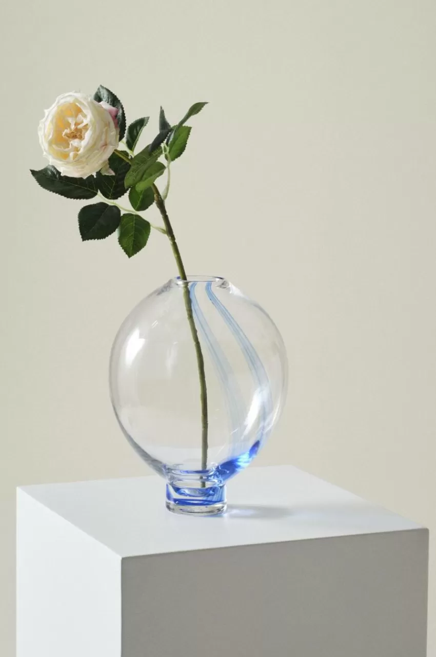 Vaser*Jotex LINES Glasvas Glas/blå