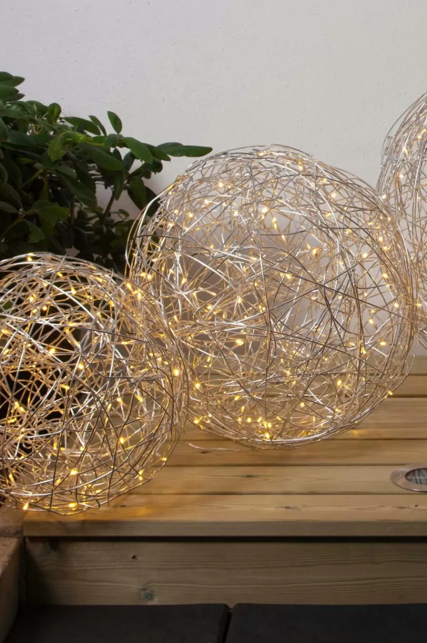 Utebelysning | Utebelysning*Jotex Ljusslinga Trassel 30 Cm Silver