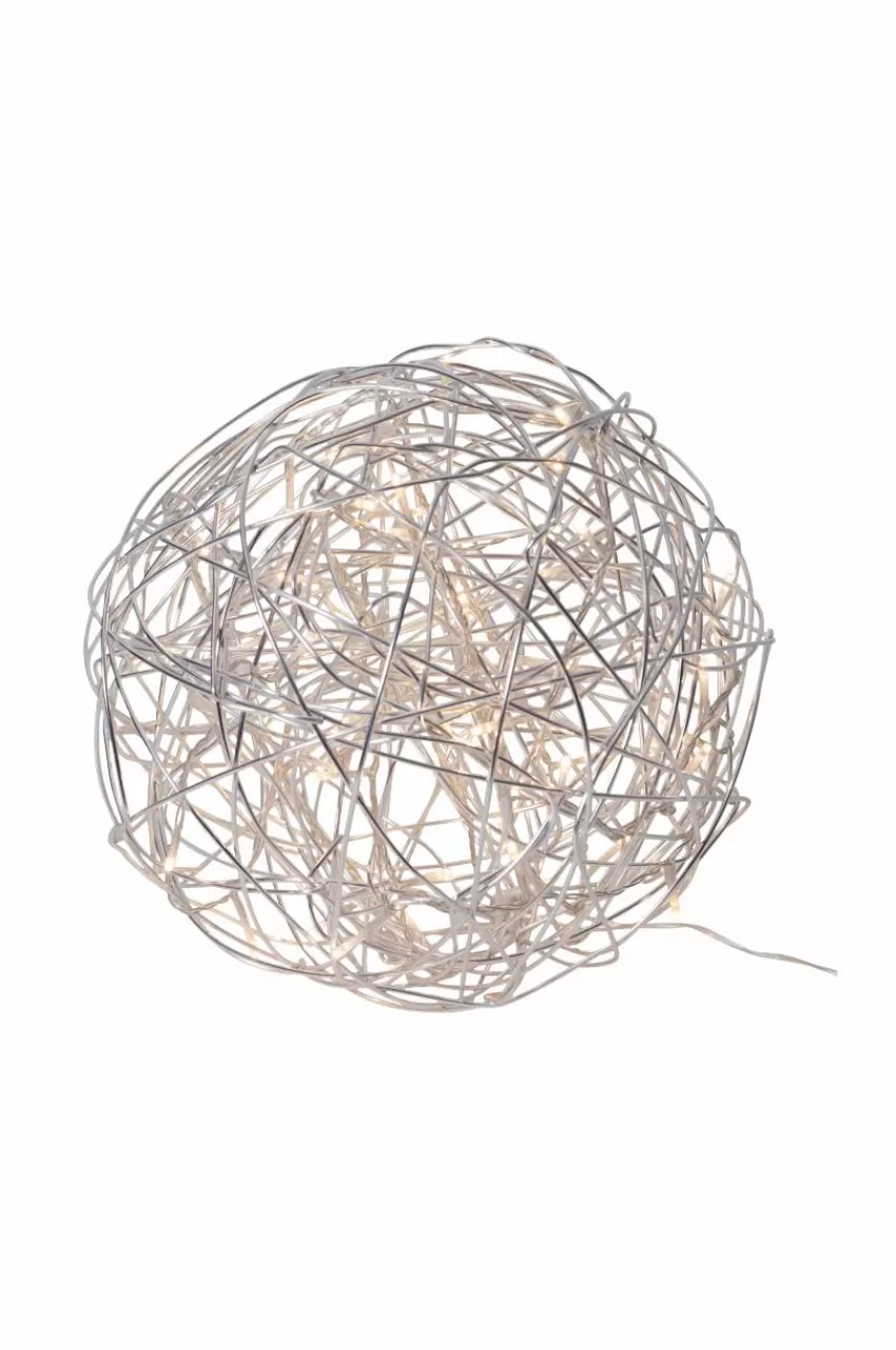Utebelysning | Utebelysning*Jotex Ljusslinga Trassel 30 Cm Silver