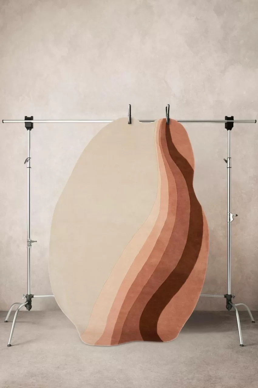 Ullmattor*Jotex LOGAN Asymmetrisk Ullmatta 160x230 Cm Multi
