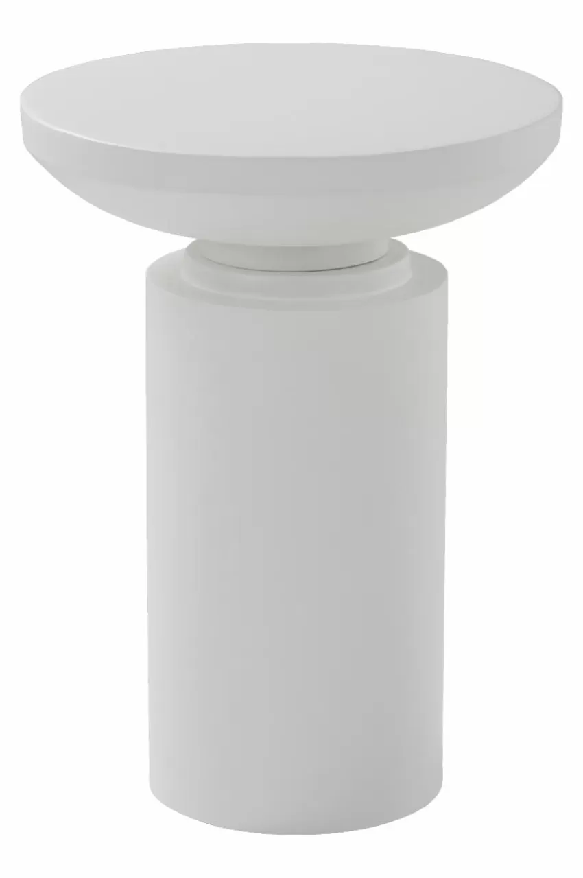 Bord*Jotex LOLISE Sidobord ø 35,5 Cm Vit