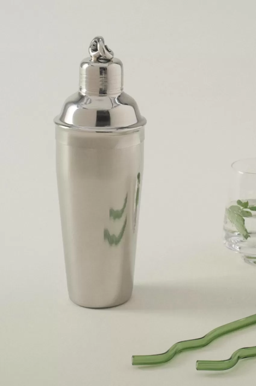 Glas*Jotex LOOP Cocktail Shaker Silver