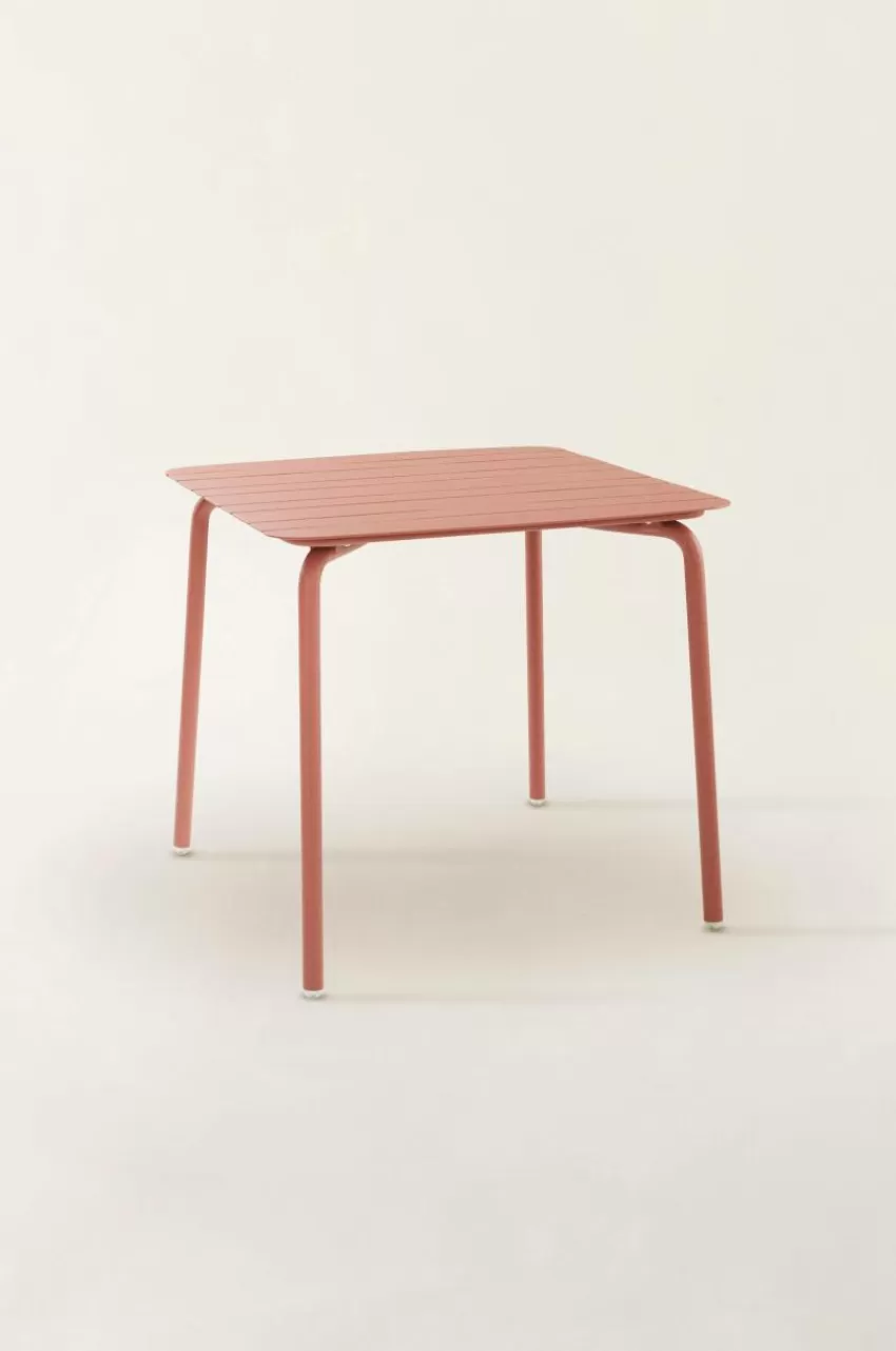 Utebord | Utemöbler*Jotex LORIENT Bord 80x81 Cm Mörk puderrosa