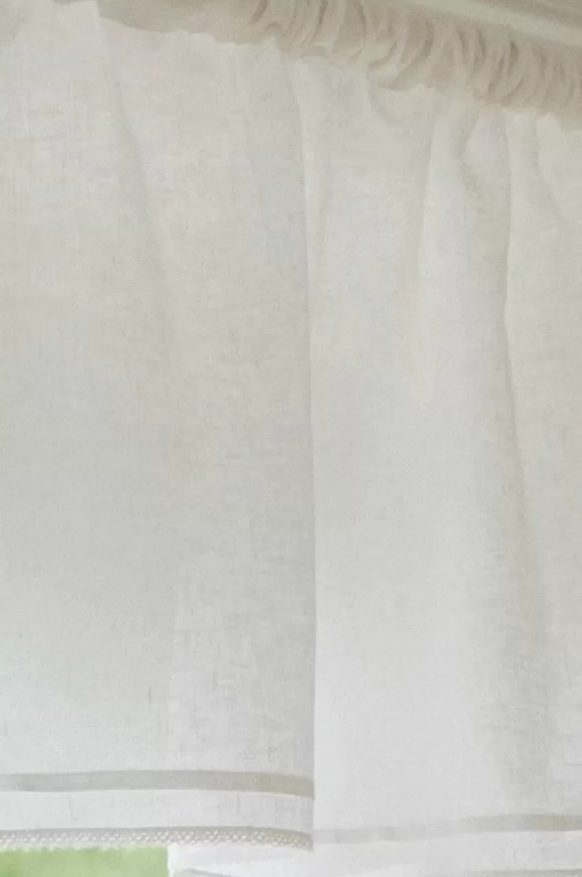 Gardinkappor | Linnegardiner*Jotex LOVISA Gardinkappa Vit