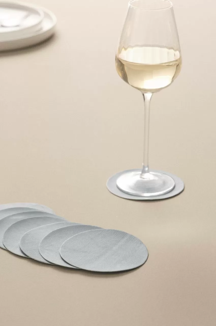 Kökstillbehör | Glas*Jotex LUNI Glasunderlägg 8-pack Ljusblå