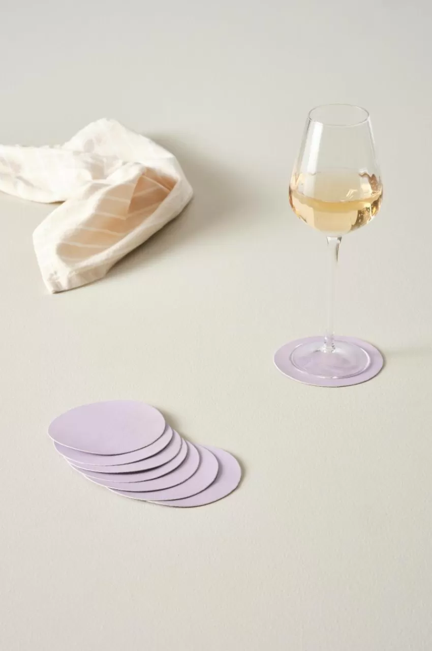 Kökstillbehör | Glas*Jotex LUNI Glasunderlägg 8-pack Ljuslila