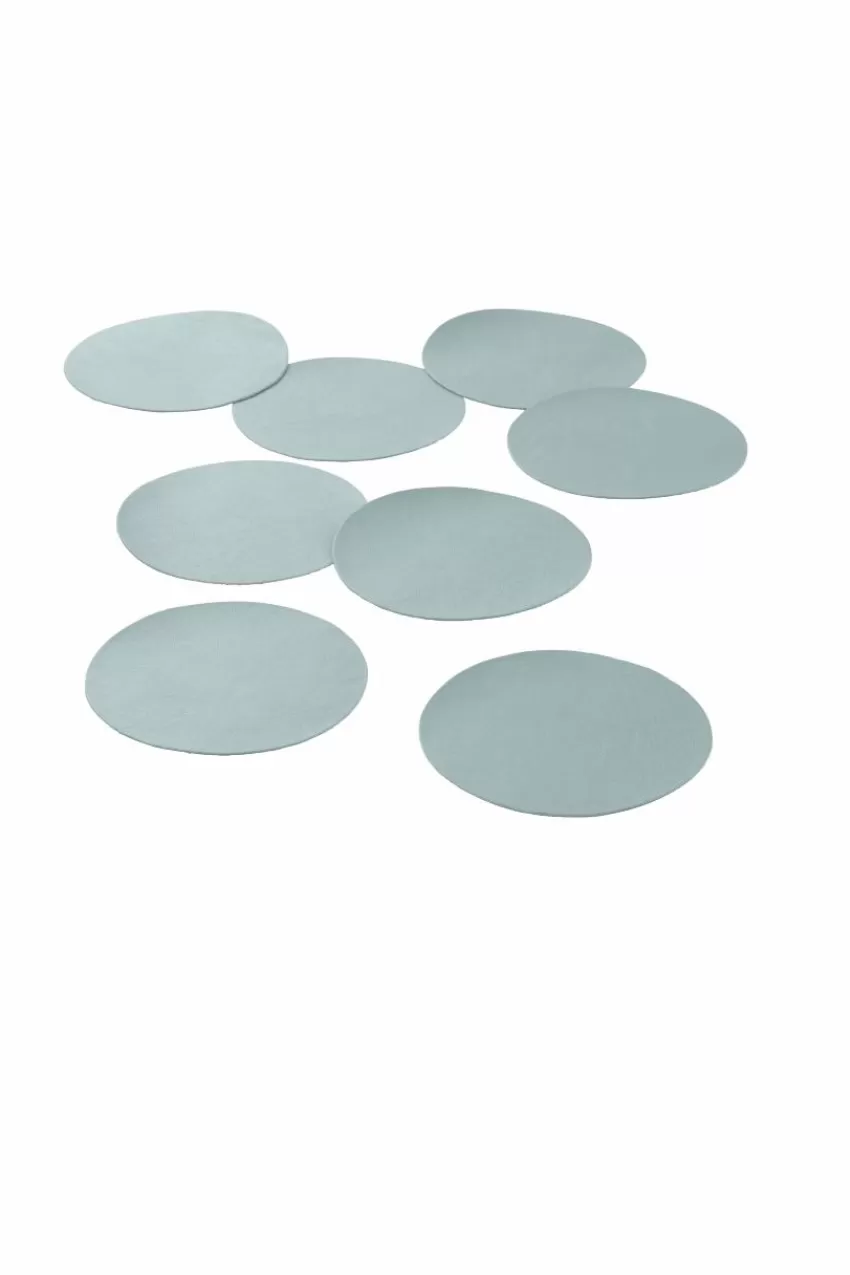 Kökstillbehör | Glas*Jotex LUNI Glasunderlägg 8-pack Ljusblå