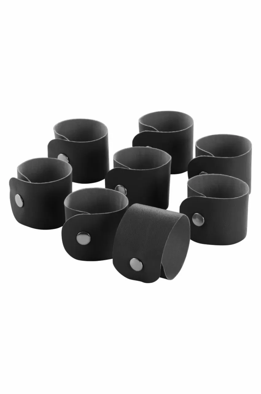 Kökstillbehör*Jotex LUNI Servettring 8-pack Svart