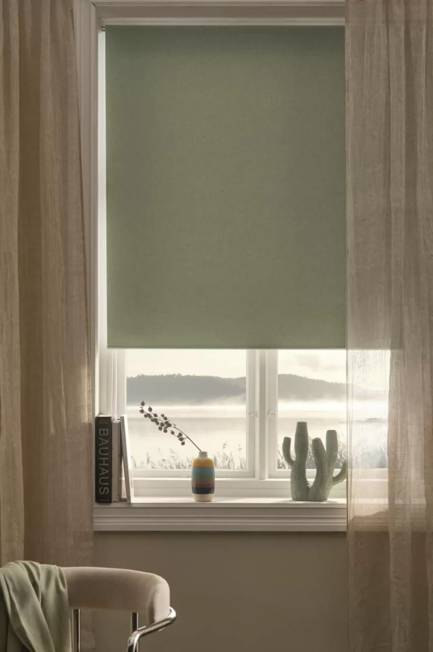 Rullgardiner | Mörkläggningsgardiner*Jotex LUX Mörkläggande Rullgardin - Höjd 165 Cm Naturvit