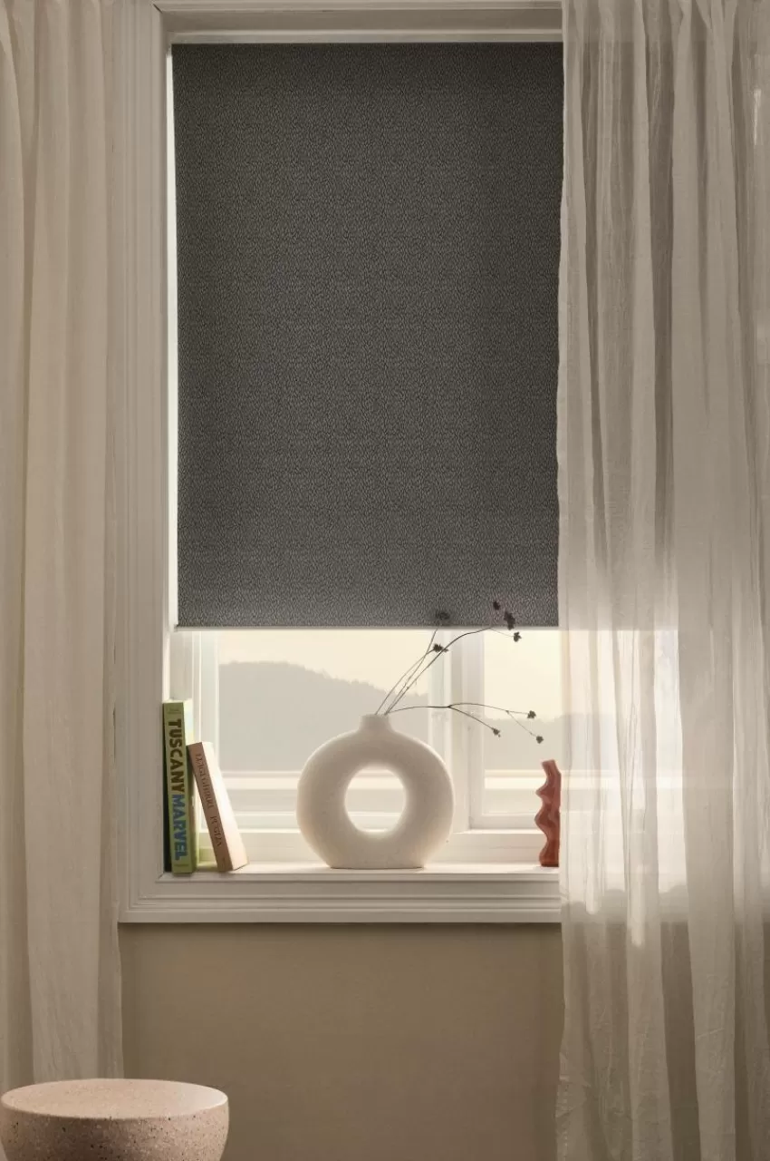 Rullgardiner | Mörkläggningsgardiner*Jotex LUX Mörkläggande Rullgardin - Höjd 165 Cm Grågrön