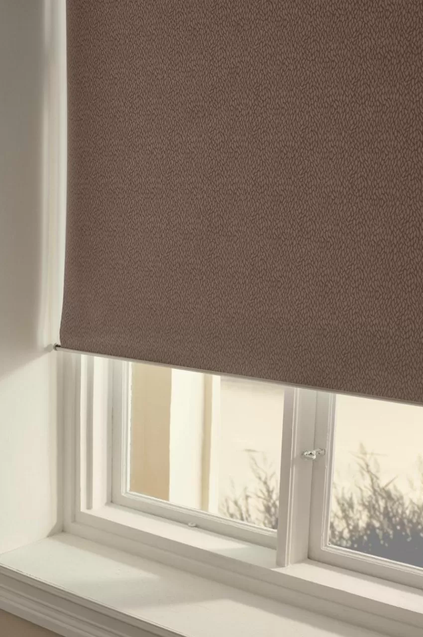 Rullgardiner | Mörkläggningsgardiner*Jotex LUX Mörkläggande Rullgardin - Höjd 165 Cm Nougatbrun