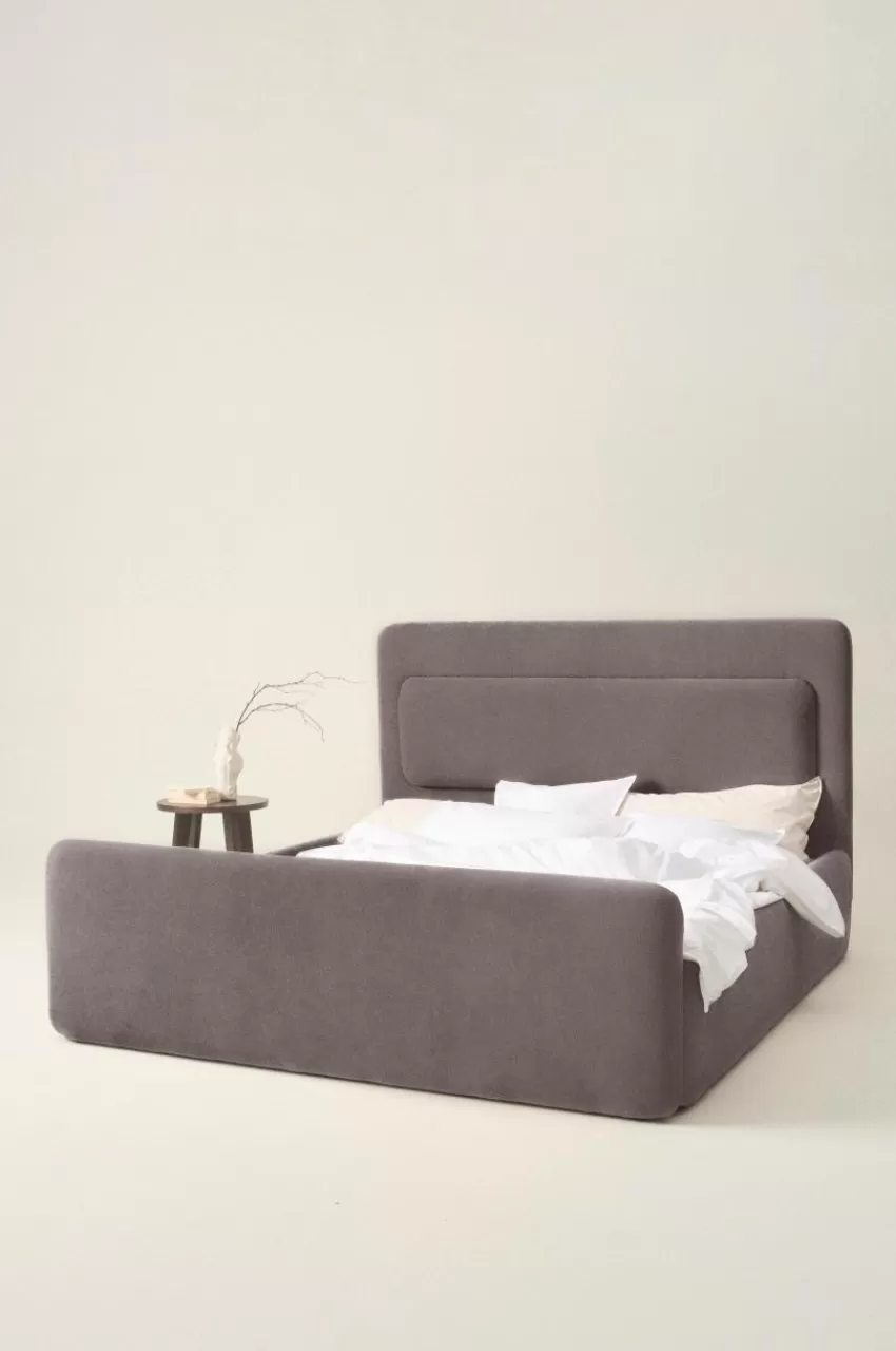 Sängramar*Jotex MALO Sängram 160 Cm Gråbrun