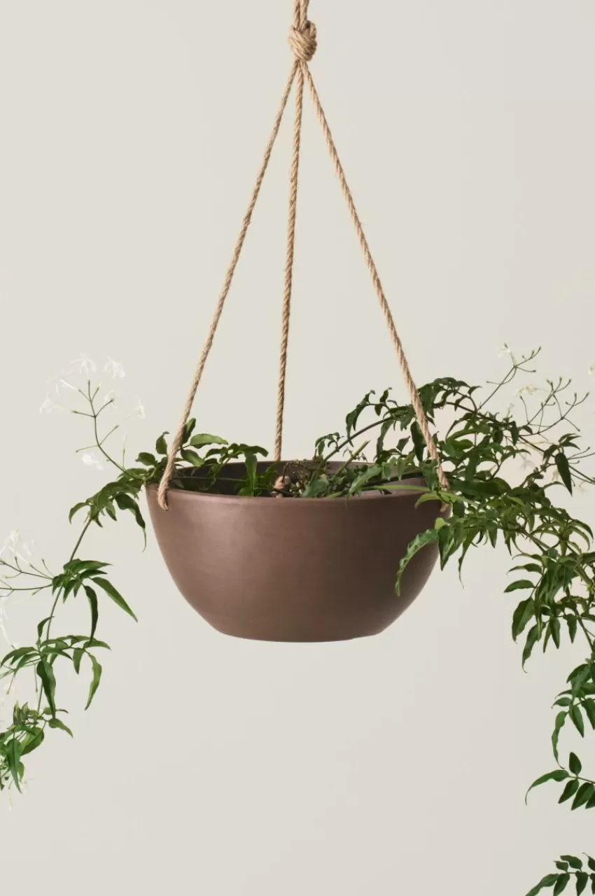 Utekrukor | Krukor*Jotex MARK Ampelkruka ø 25 Cm Chokladbbrun