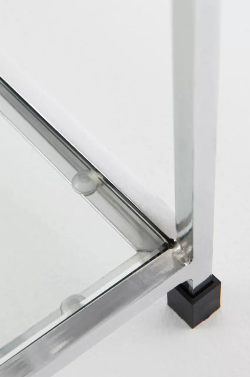 Bord*Jotex MATRIX Soffbord 90x90 Cm Krom