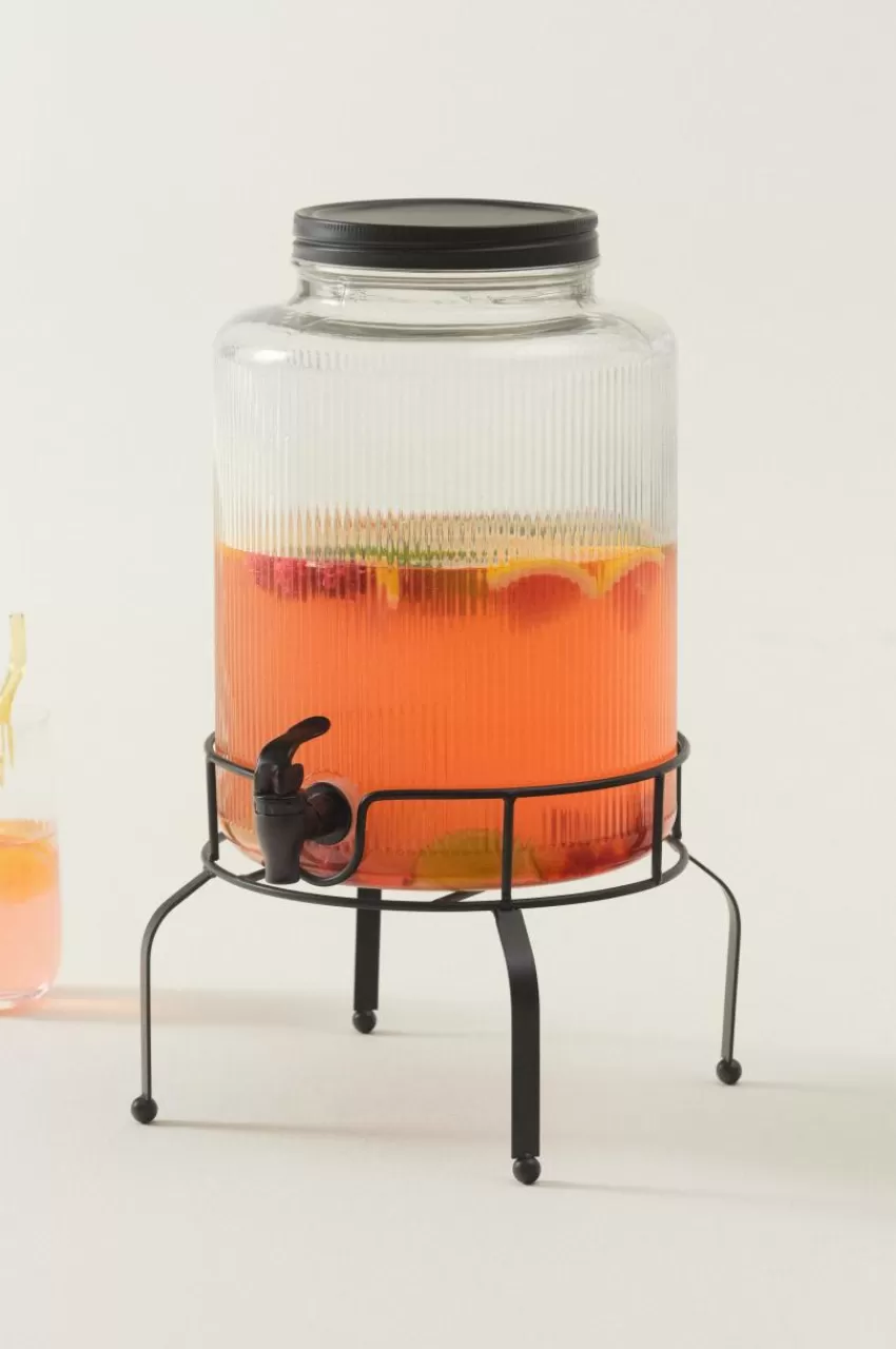 Kökstillbehör | Glas*Jotex MAXIM Behållare Med Tappkran Och Ställning Transparent