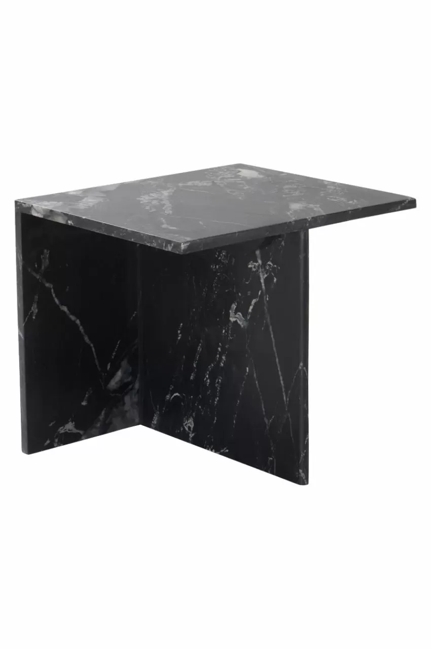Bord*Jotex MELETO Sidobord 40x45 Cm Svart marmor