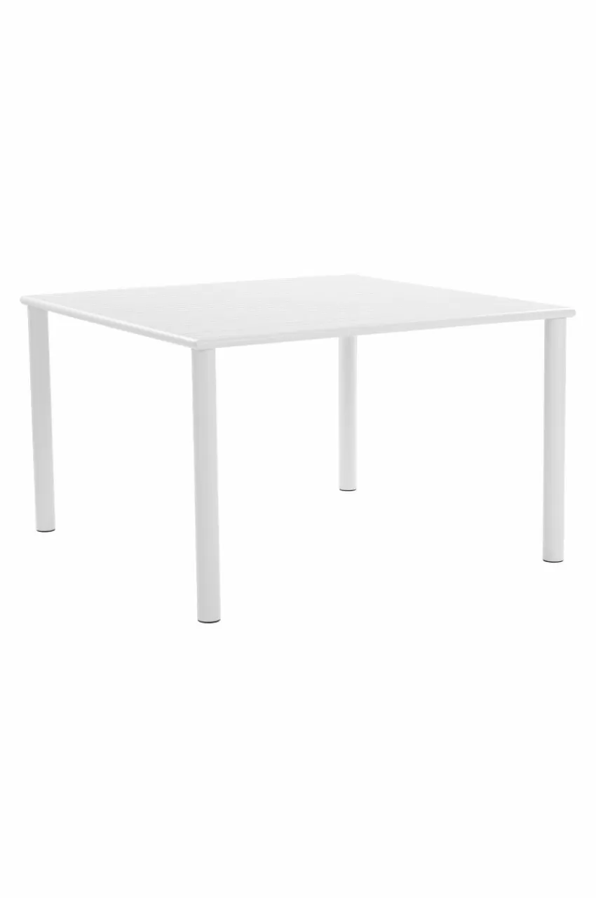Utebord | Utemöbler*Jotex MENTON Matbord 120x120 Cm Vit