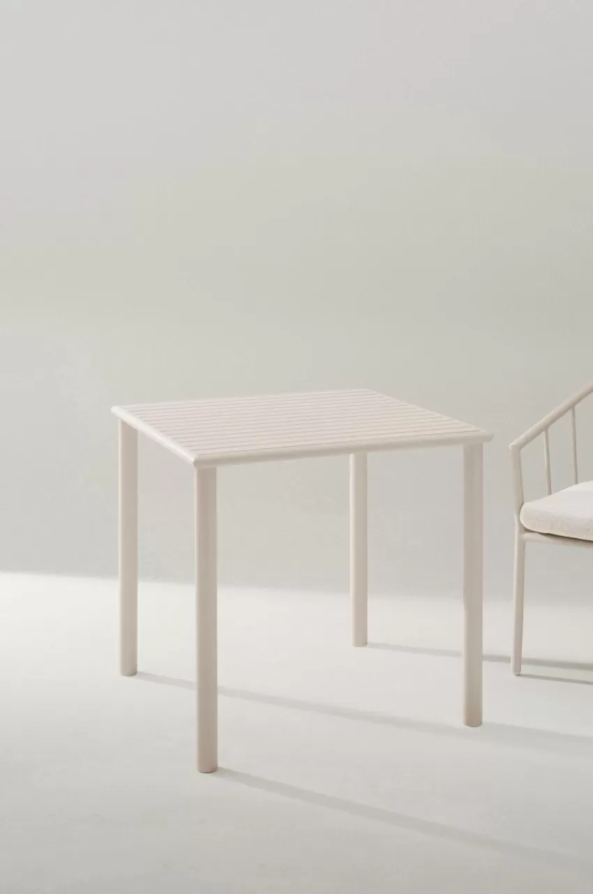 Utebord | Utemöbler*Jotex MENTON Matbord 75x75 Cm Beige