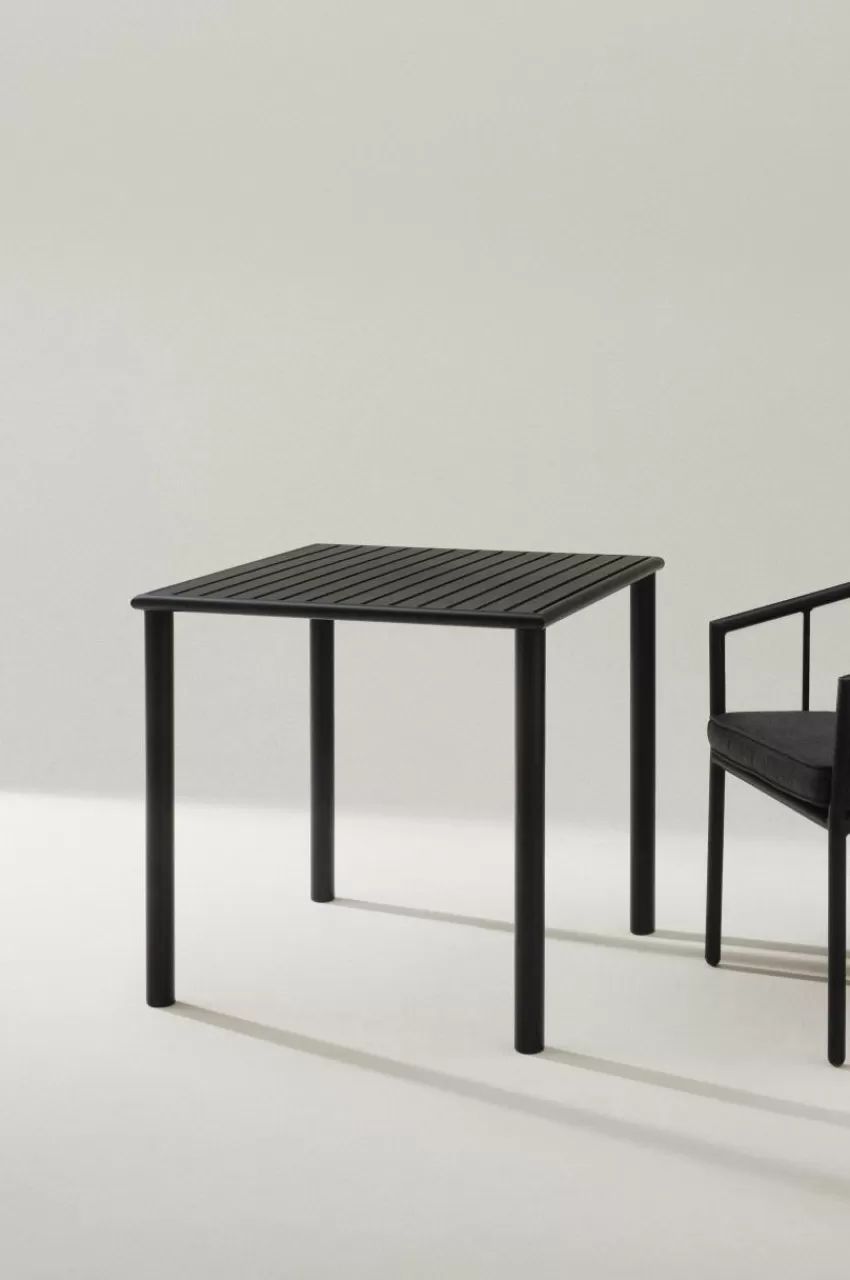 Utebord | Utemöbler*Jotex MENTON Matbord 75x75 Cm Svart