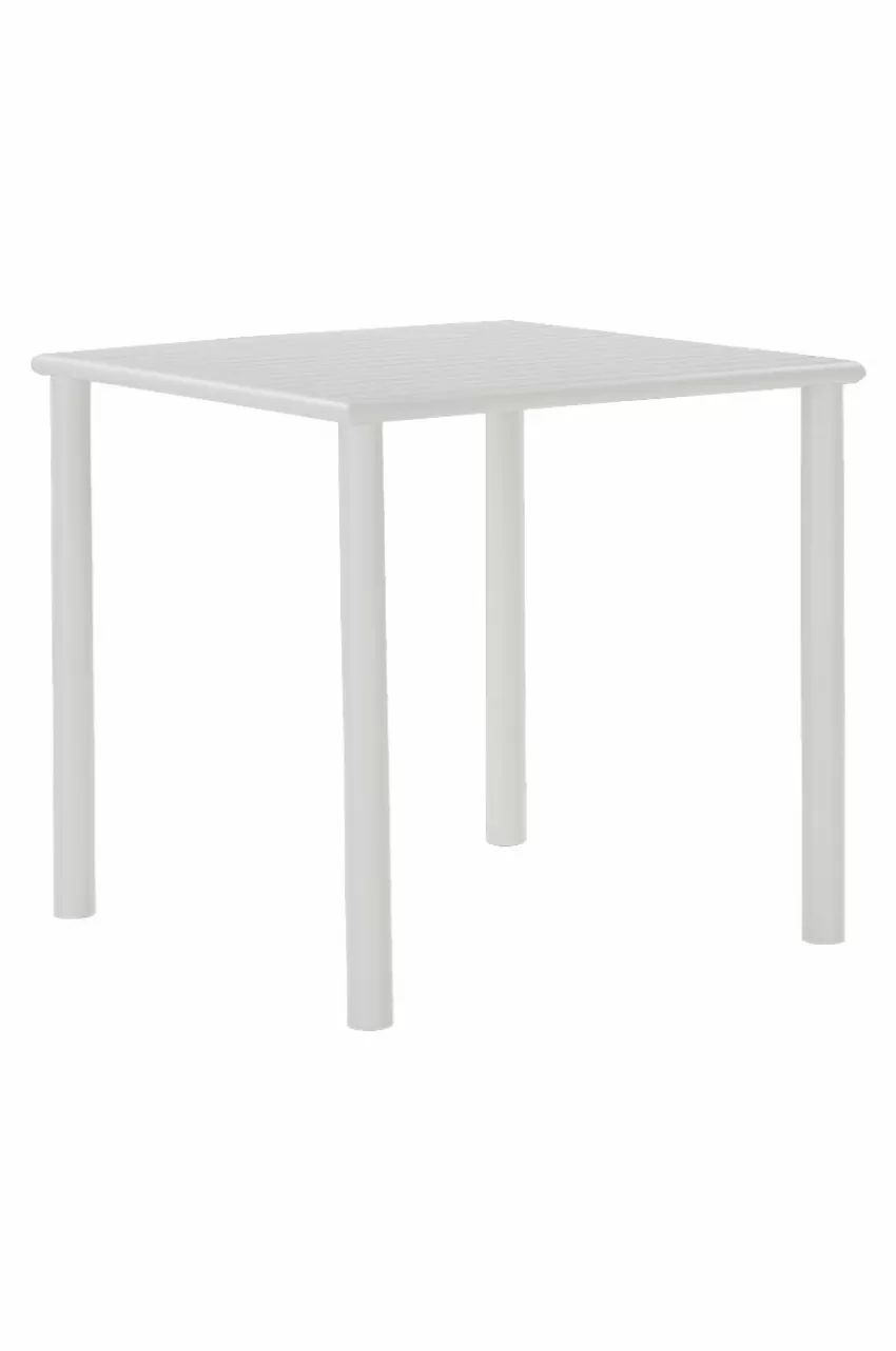 Utebord | Utemöbler*Jotex MENTON Matbord 75x75 Cm Vit
