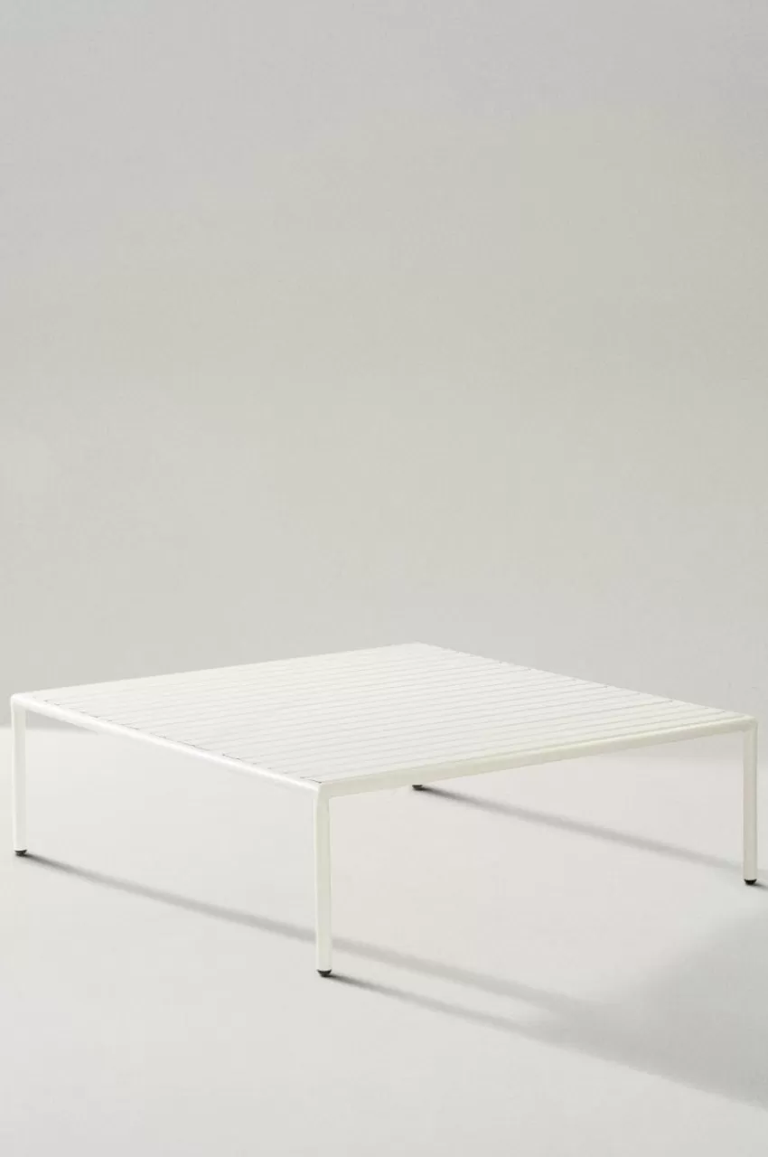 Utebord | Utemöbler*Jotex MENTON Soffbord 110x110 Cm Vit