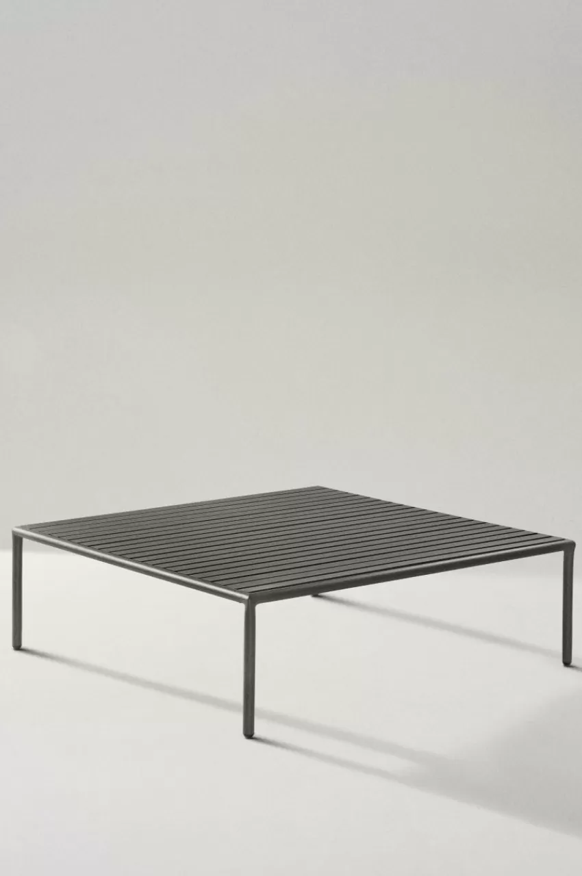 Utebord | Utemöbler*Jotex MENTON Soffbord 110x110 Cm Khakigrön