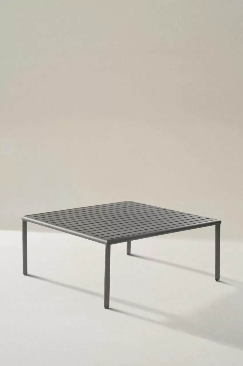 Utebord | Utemöbler*Jotex MENTON Soffbord 80x80 Cm Khakigrön