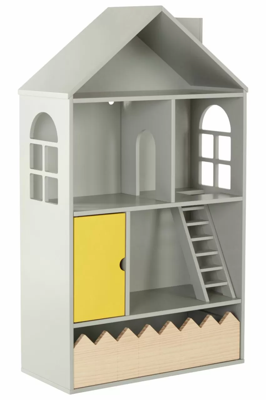 Prydnadssaker | Förvaring*Jotex MI CASA SU CASA MINI Dockskåp Grågrön/gul