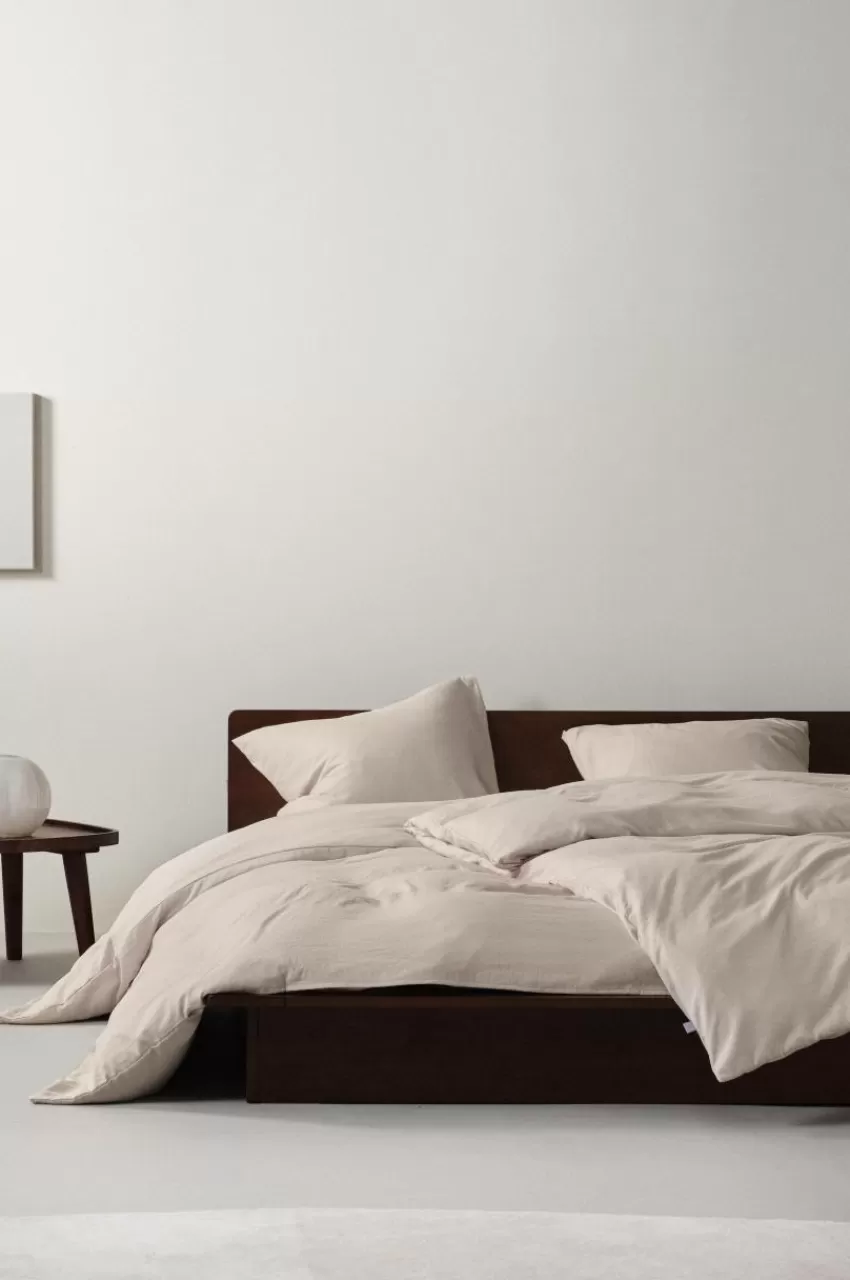 Påslakanset*Jotex MIA Påslakanset Enkelsäng Ljusbeige