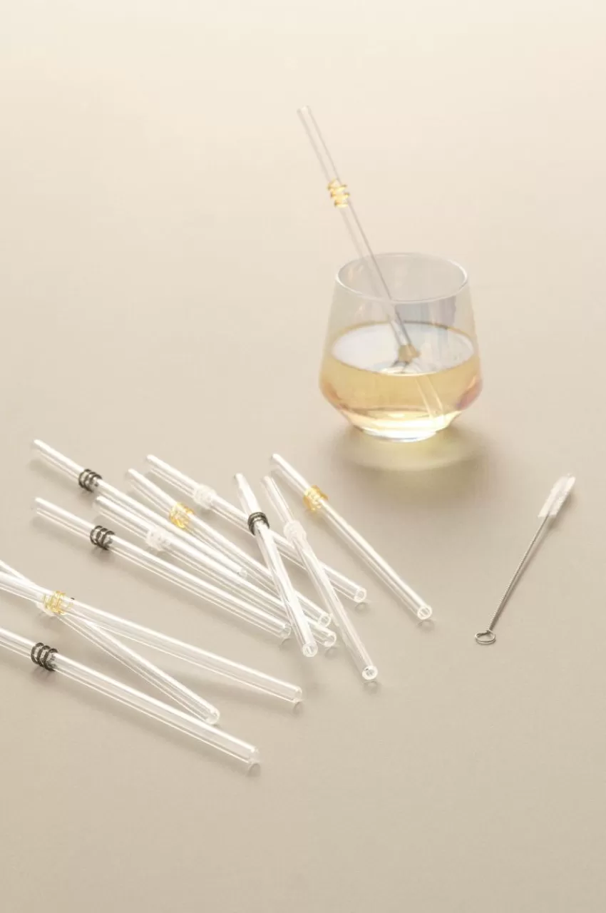 Kökstillbehör | Glas*Jotex MIEKE Sugrör 12-pack Transparent