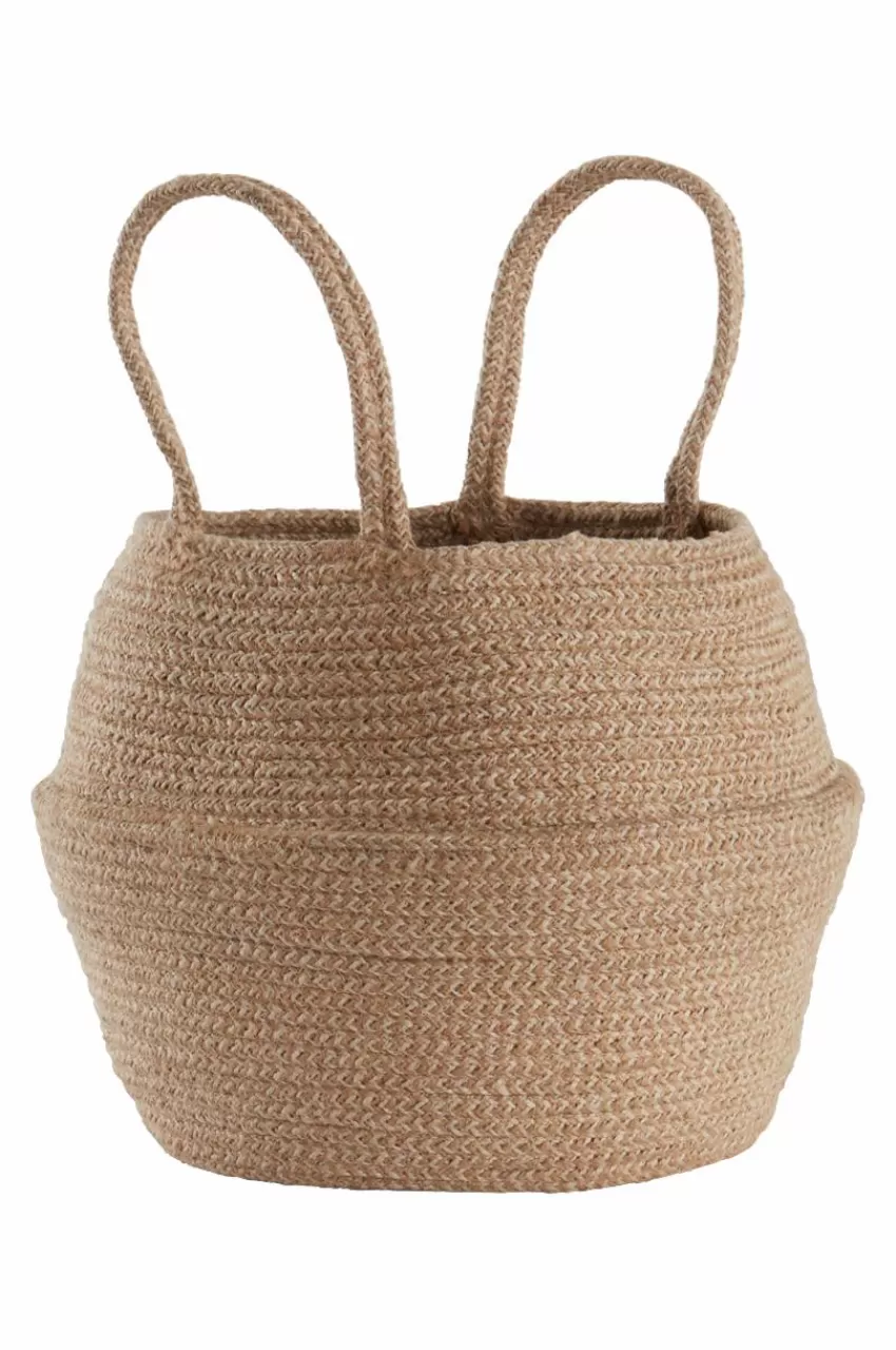 Förvaring*Jotex MILES Förvaringskorg ø 26 Cm Naturvit