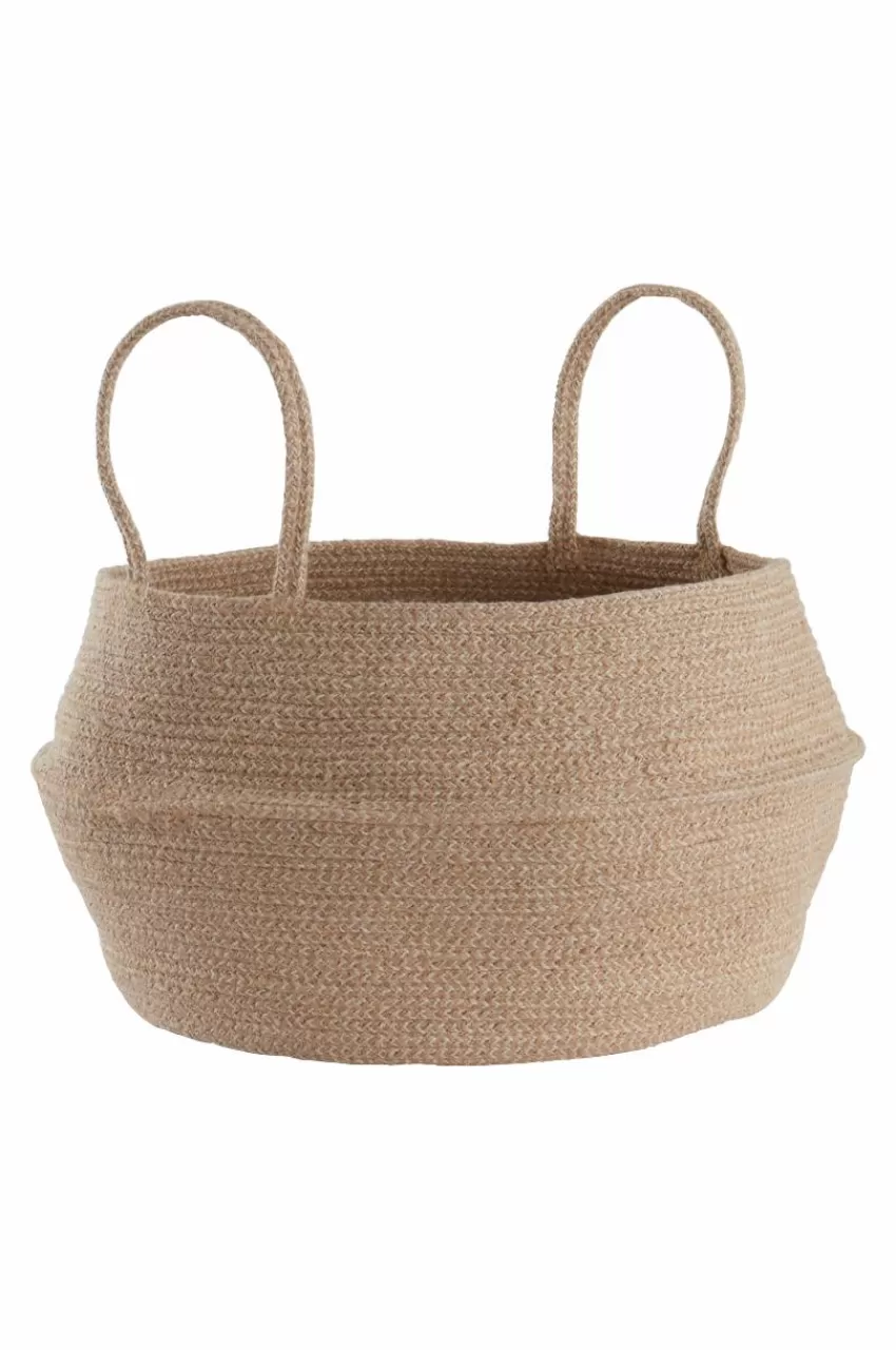Förvaring*Jotex MILES Förvaringskorg ø 40 Cm Naturvit