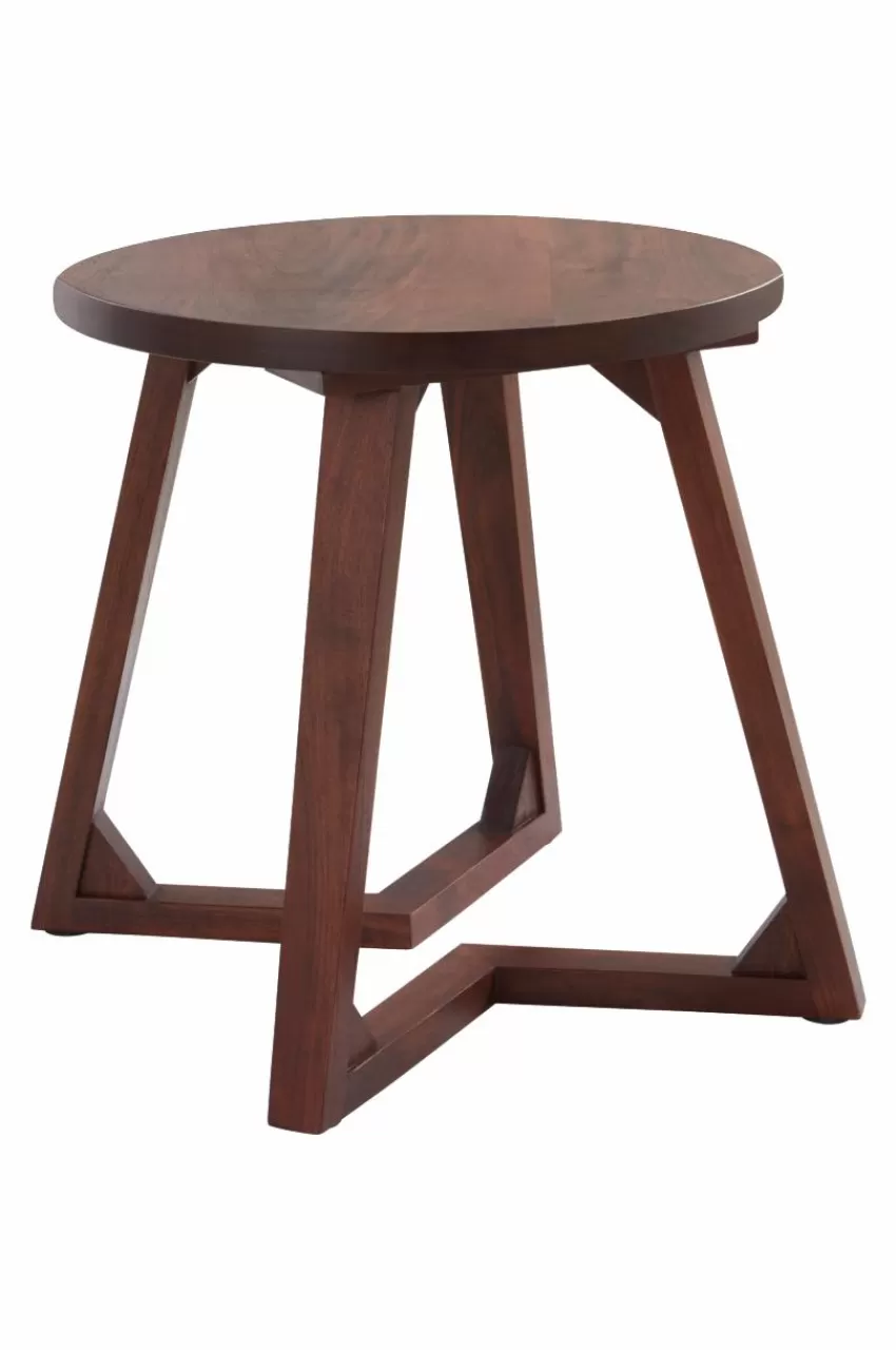 Bord*Jotex MILNA Sidobord ø 50 Cm Brun