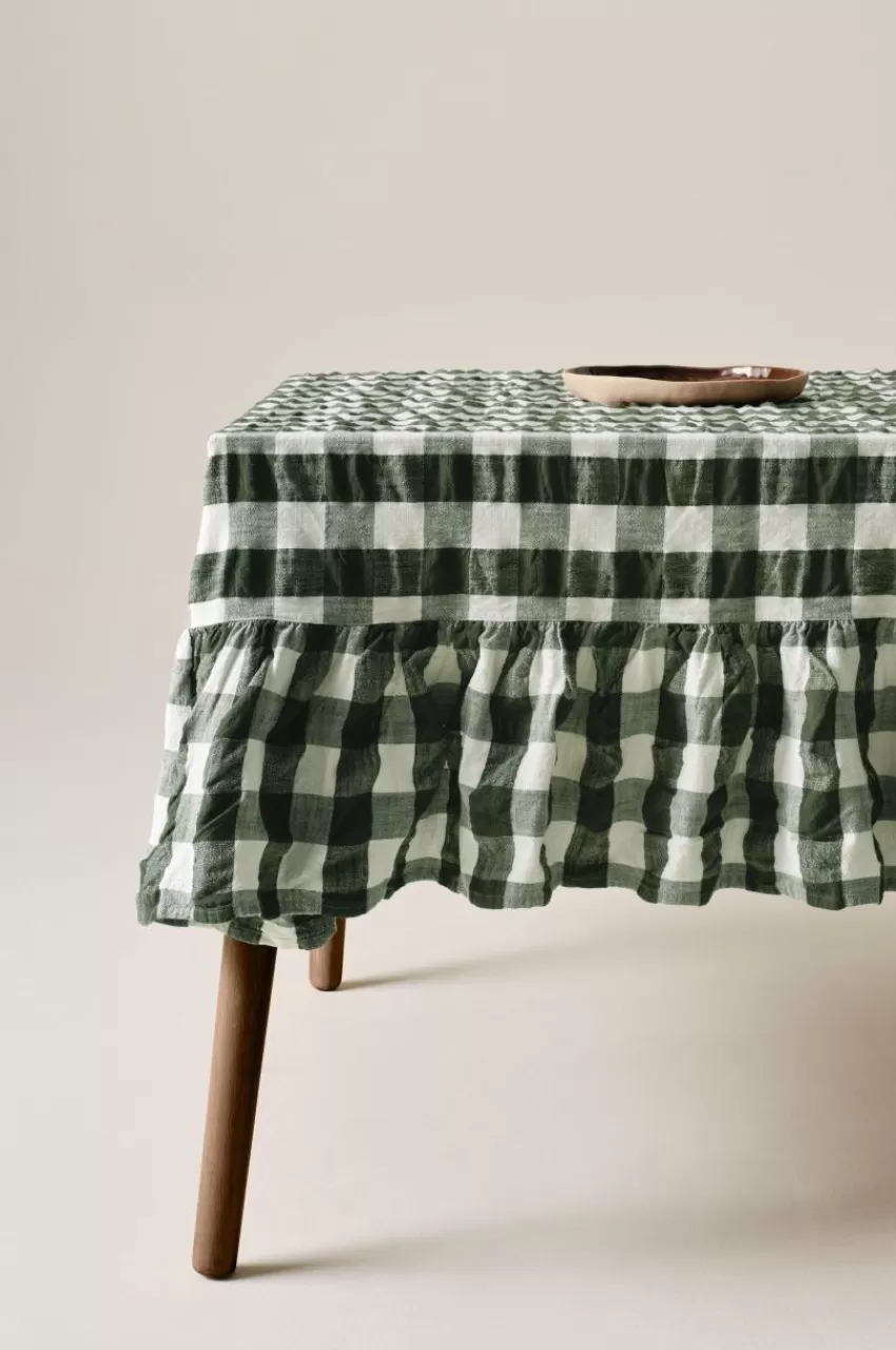 Dukar*Jotex MIMMI Duk 135x135 Cm Grön/vit