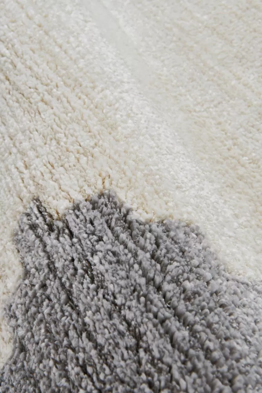 Lugg- & Ryamattor*Jotex MIRABELL Luggmatta 80x150 Cm Naturvit/ljusgrå