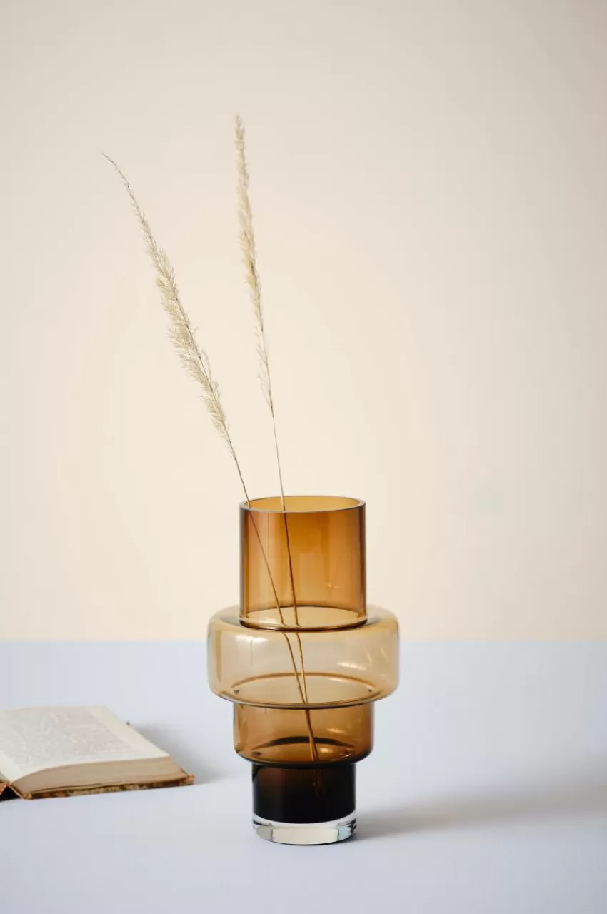 Vaser*Jotex MISHA Glasvas Brun