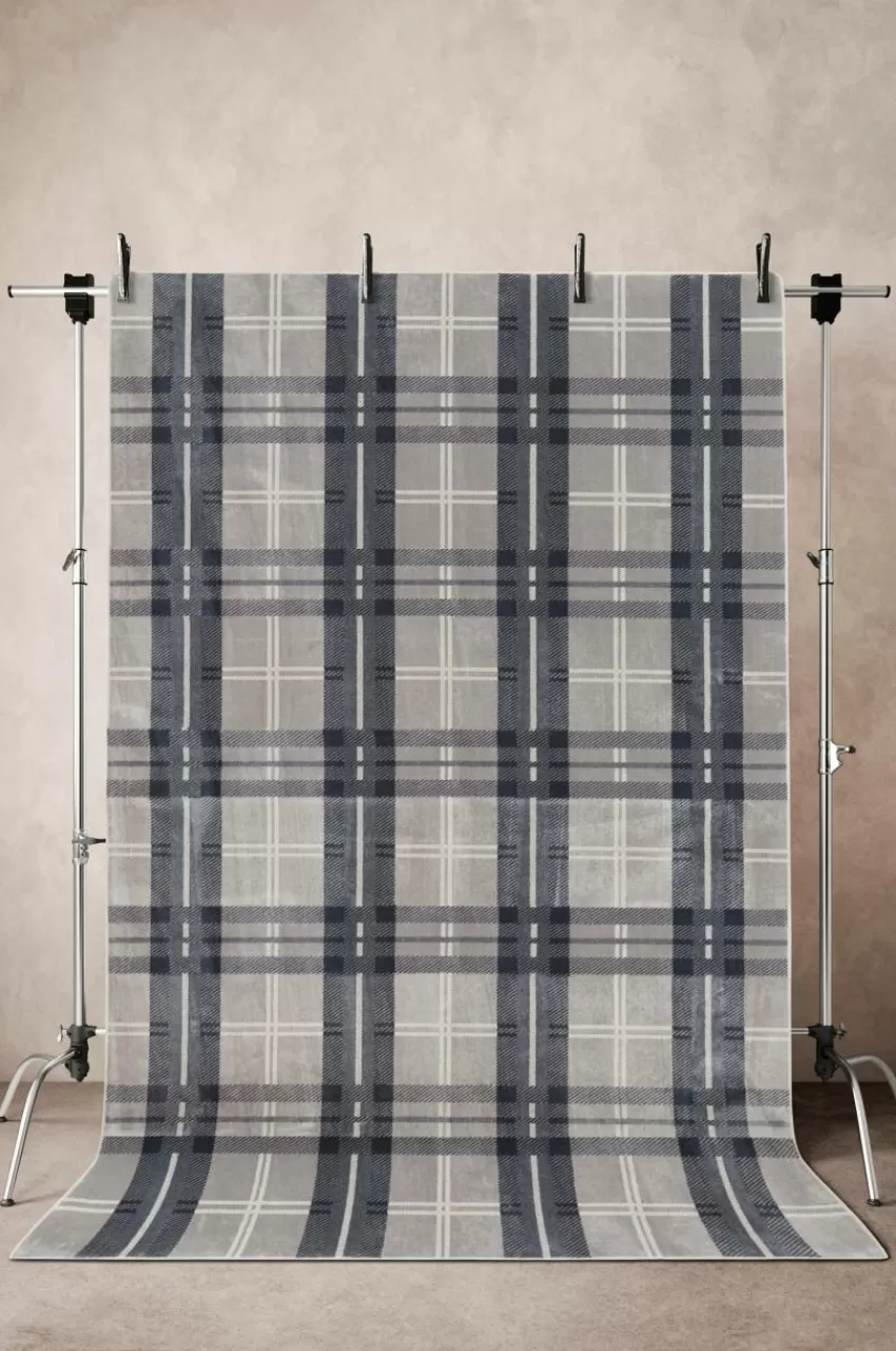 Återvunna Mattor | Viskosmattor*Jotex MONDOVI Viskosmatta 200x300 Cm Ljusgrå/mörkgrå