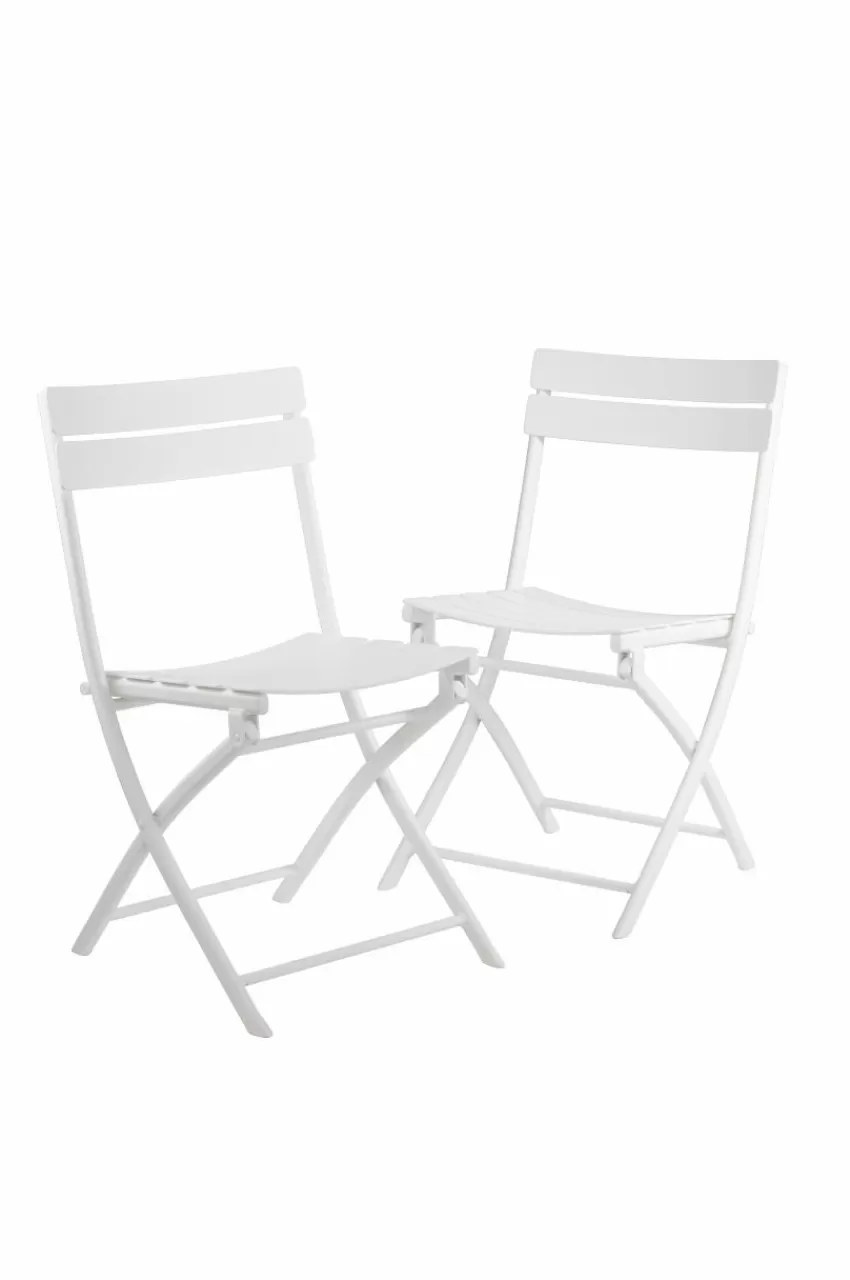 Utestolar & Utepallar | Utemöbler*Jotex MONTMARTRE Utestol 2-pack Vit