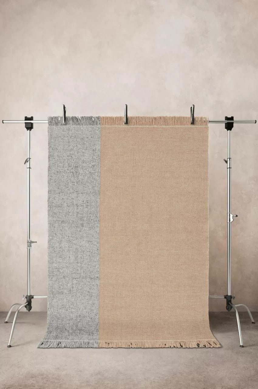 Återvunna Mattor | Utomhusmattor*Jotex MONTUNA MIX Slätvävd Matta 160x230 Cm Beige/grå