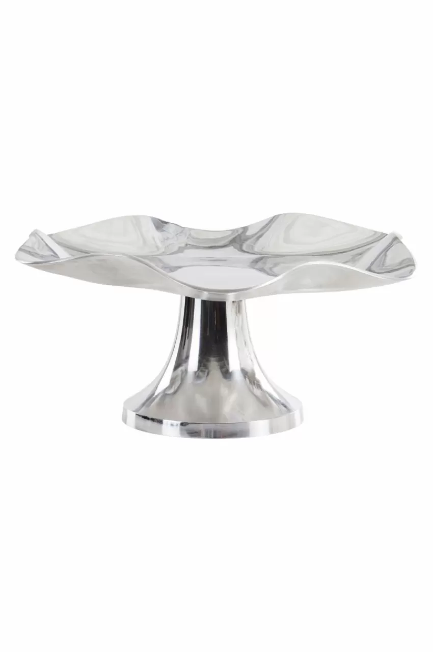 Brickor & Serveringsfat*Jotex MYRLA Serveringsfat ø 37 Cm Silver