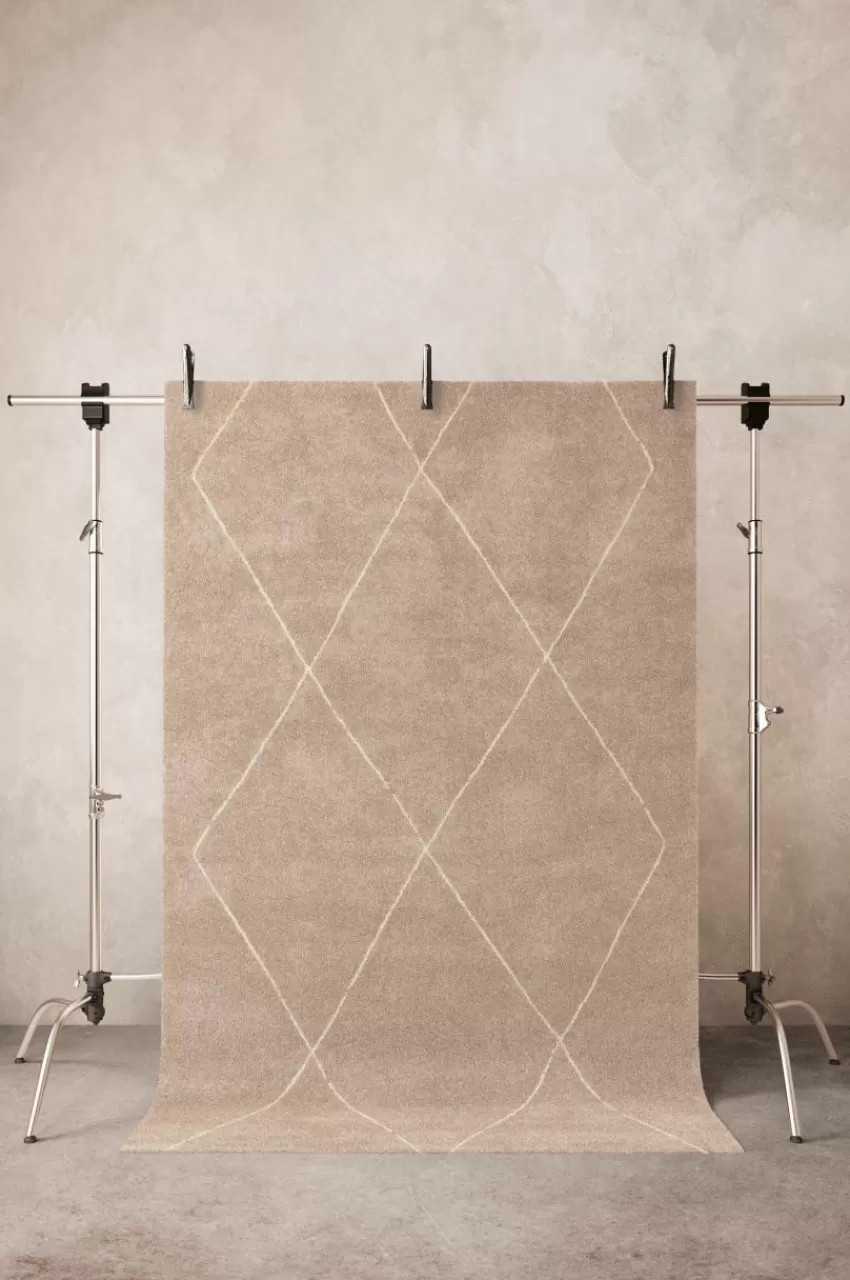 Lugg- & Ryamattor*Jotex NANCY Luggmatta Beige/naturvit