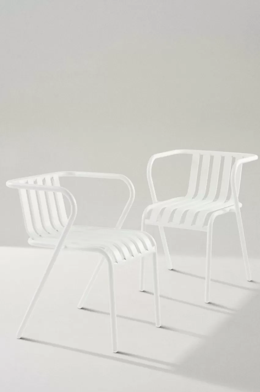 Utestolar & Utepallar | Utemöbler*Jotex NERJA Karmstol 2-pack Vit
