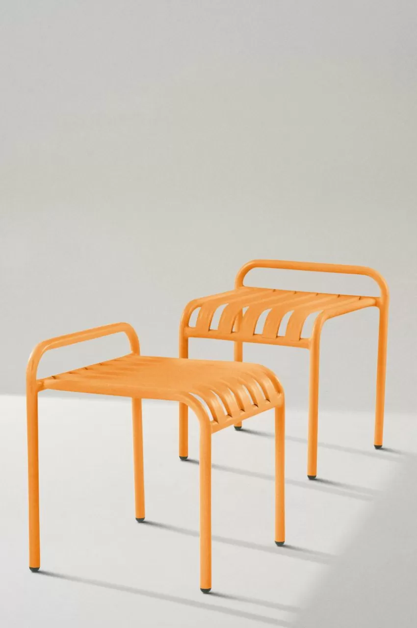 Utestolar & Utepallar | Utemöbler*Jotex NERJA Pall 2-pack Orange